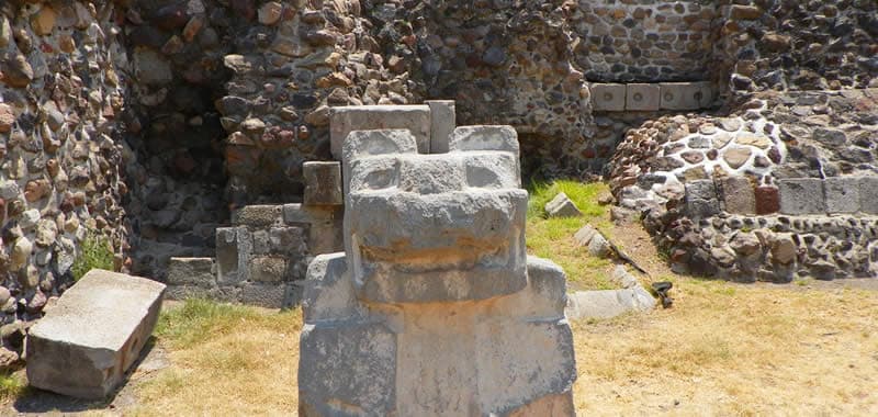 Cabeza de Felino en Teotihuacan